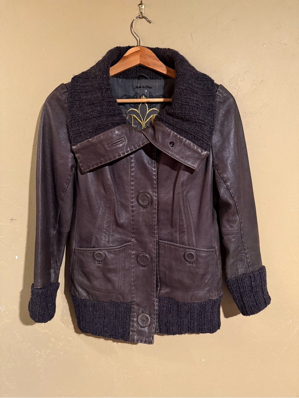 Mackage Leather Jacket Size Small S/P